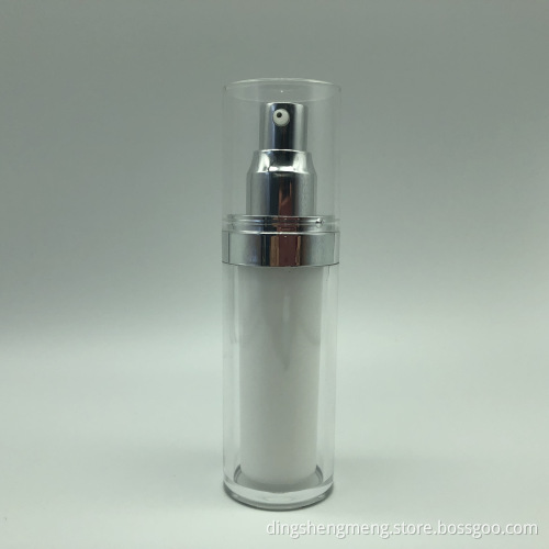 low moq Freshener bottle plastic acrylic cream bottle makeup packaging